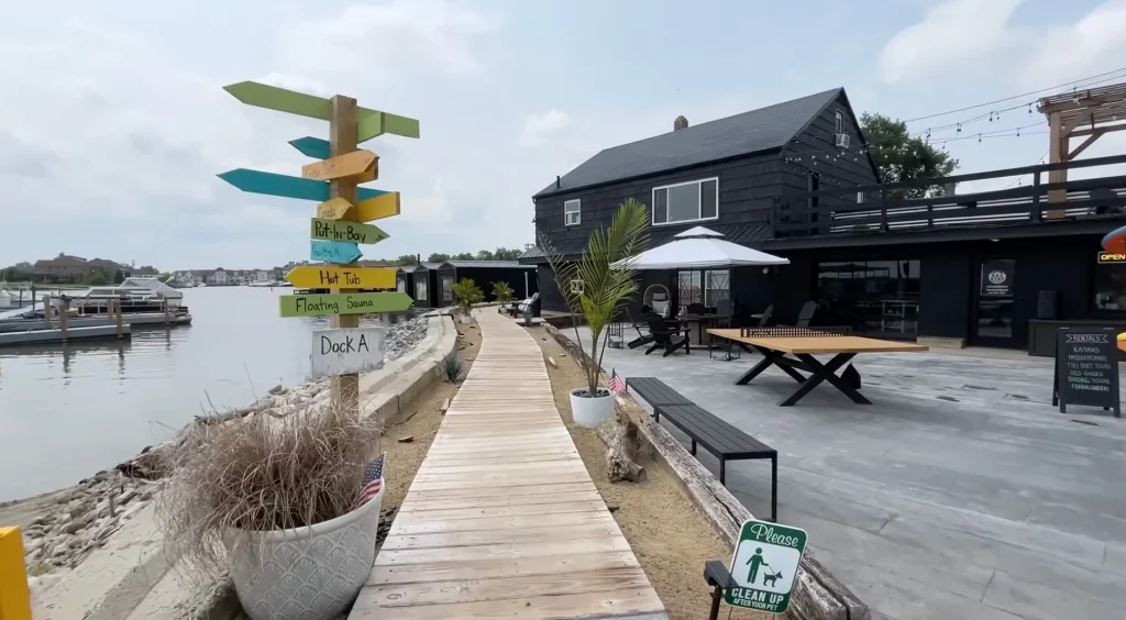 This guy saw an opportunity and turned a forgotten marina in Ohio into a resort worth millions