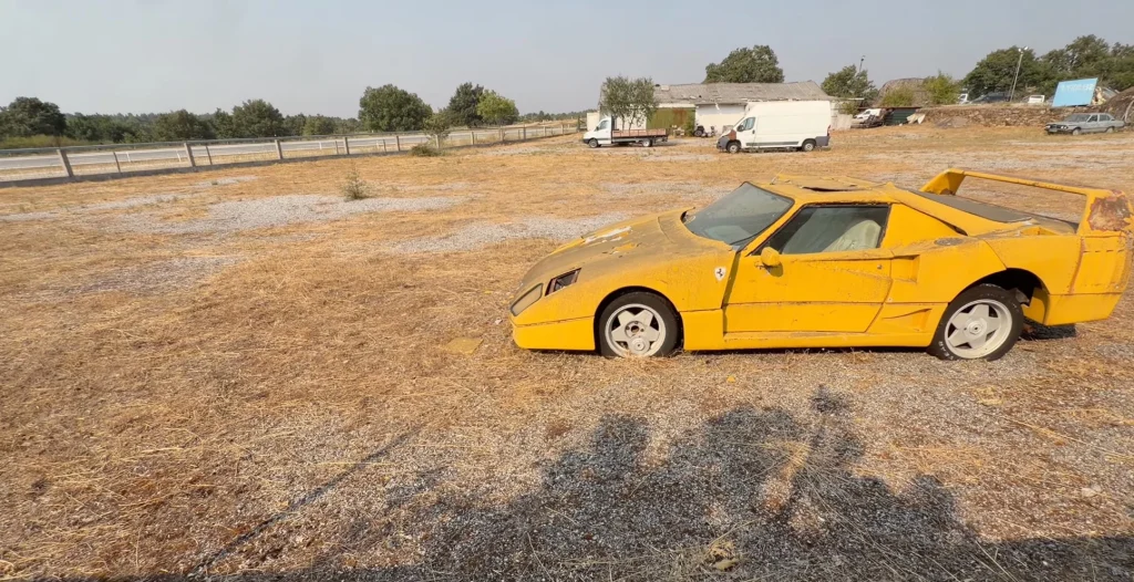 This guy spotted two abandoned Ferrari F40s on Google Maps and decided to go check them out in person