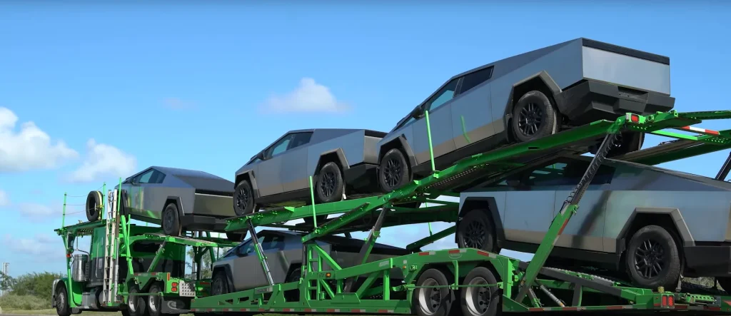 This guy traveled to Texas to find out what was going on with the 1,000+ Tesla Cybertrucks that SpaceX bought