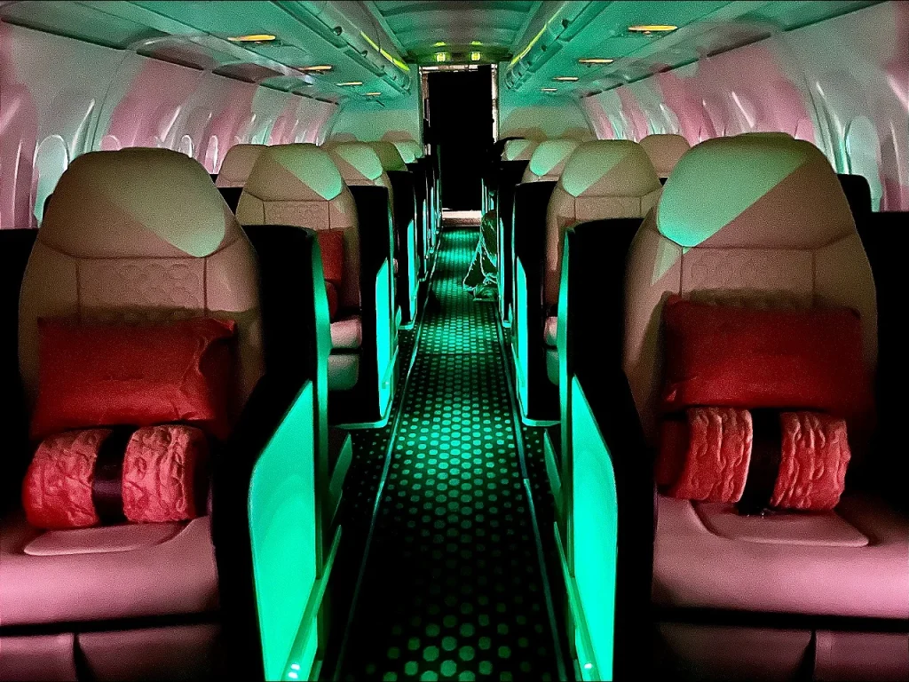 Man reveals surreal experience on a 44-seat Airbus with only 12 passengers after massive delays