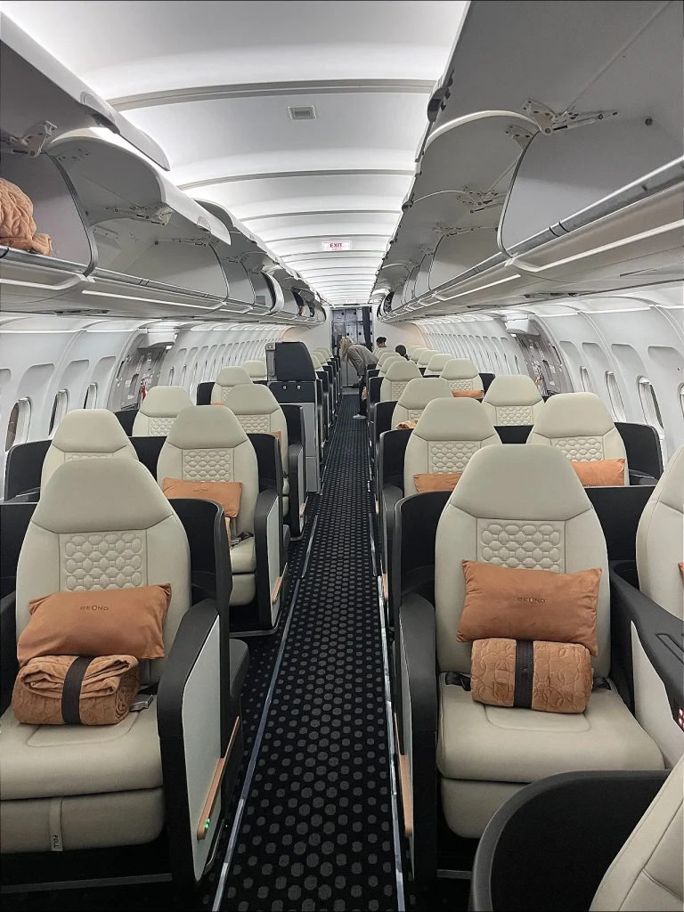 Man reveals surreal experience on a 44-seat Airbus with only 12 passengers after massive delays