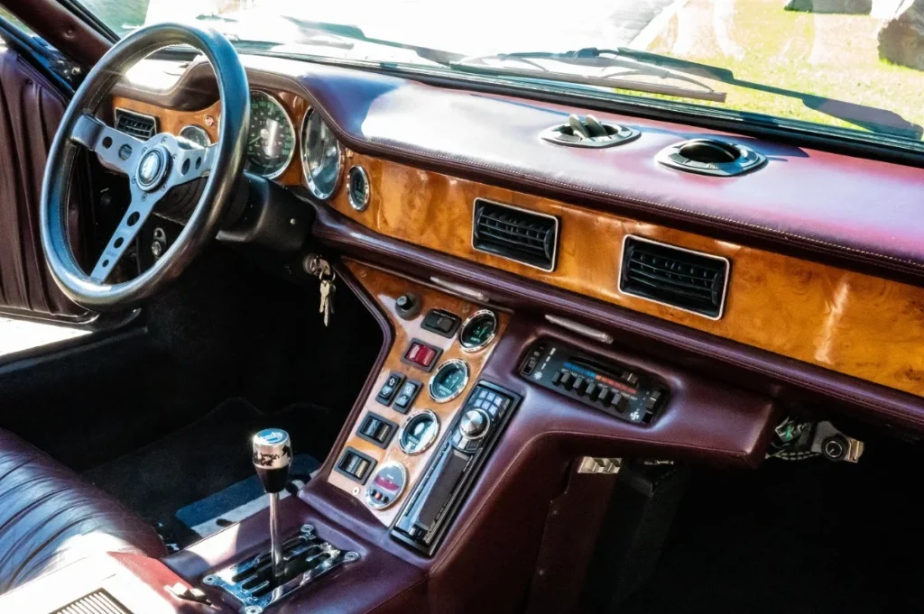 This is a super rare De Tomaso Pantera with just 13,000+ miles from new, which is almost unheard of for a 42-year-old car