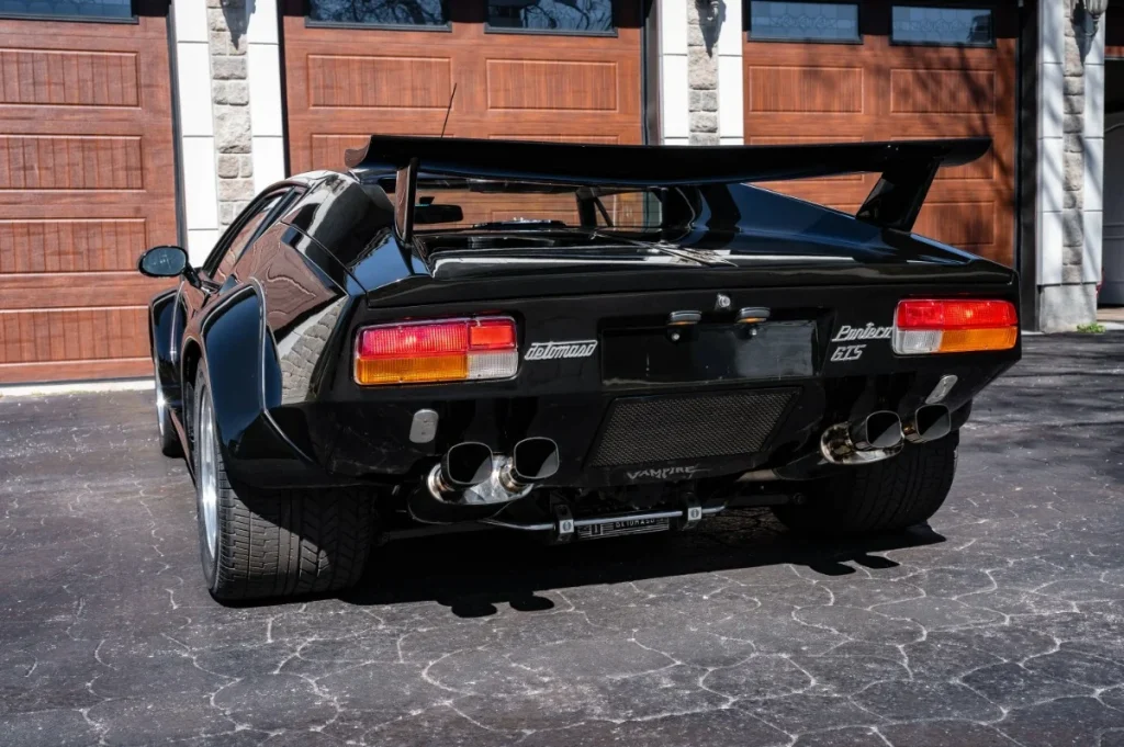 This is a super rare De Tomaso Pantera with just 13,000+ miles from new, which is almost unheard of for a 42-year-old car