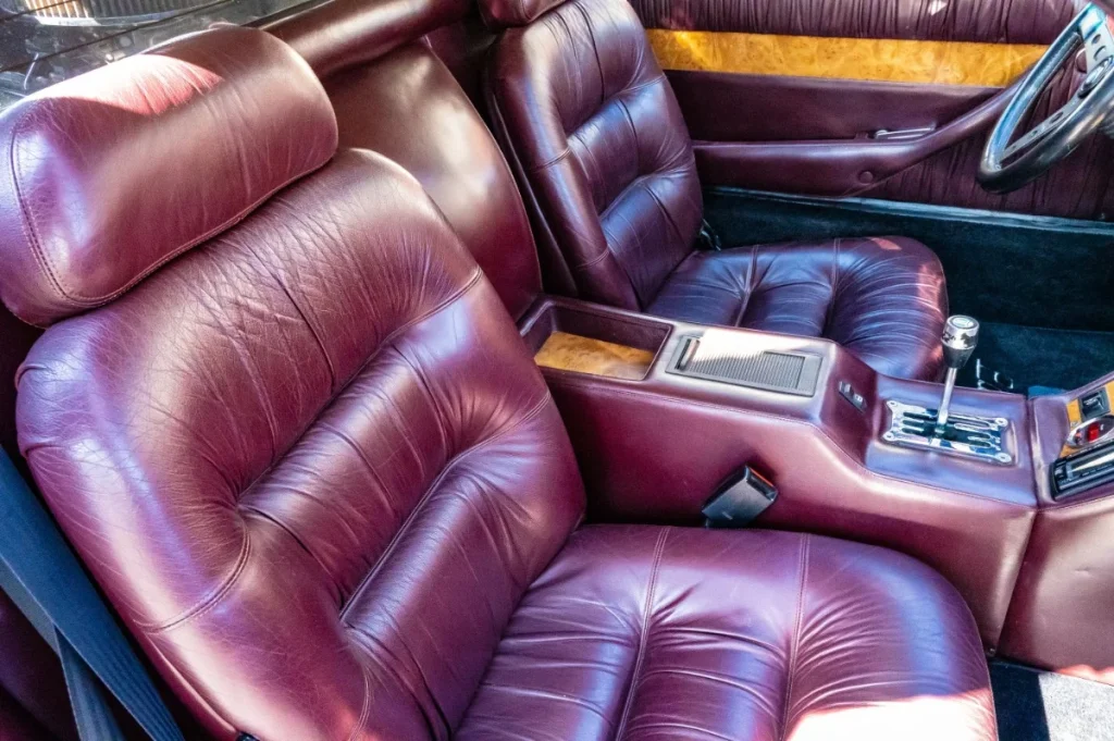 This is a super rare De Tomaso Pantera with just 13,000+ miles from new, which is almost unheard of for a 42-year-old car