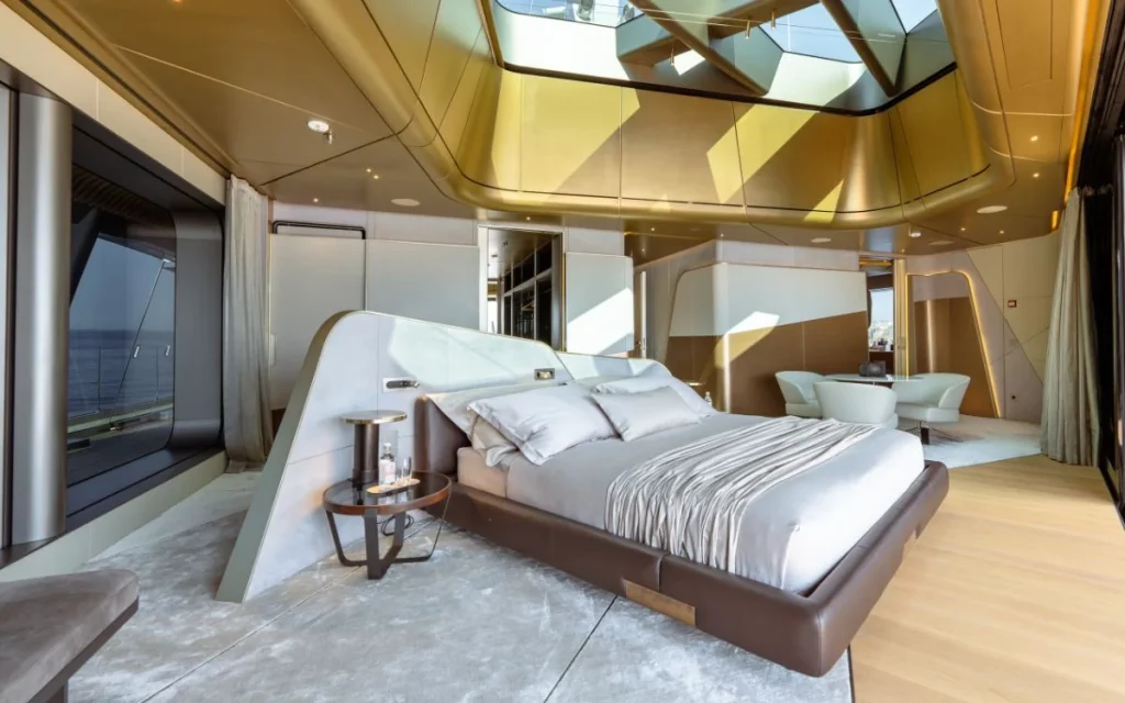 This 144-foot $53,500,000 superyacht favored by Rihanna and ASAP Rocky looks more like a floating palace than a boat