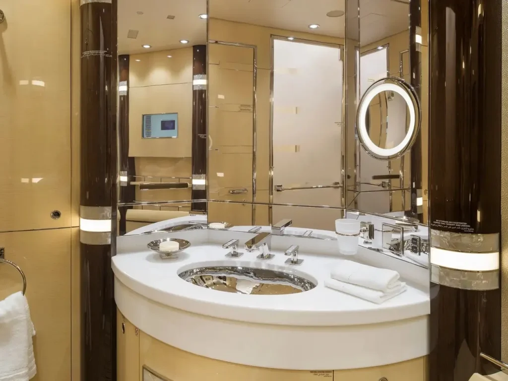 This is the Boeing Business Jet (BBJ 747-8i, and it also happens to be the world's largest private jet