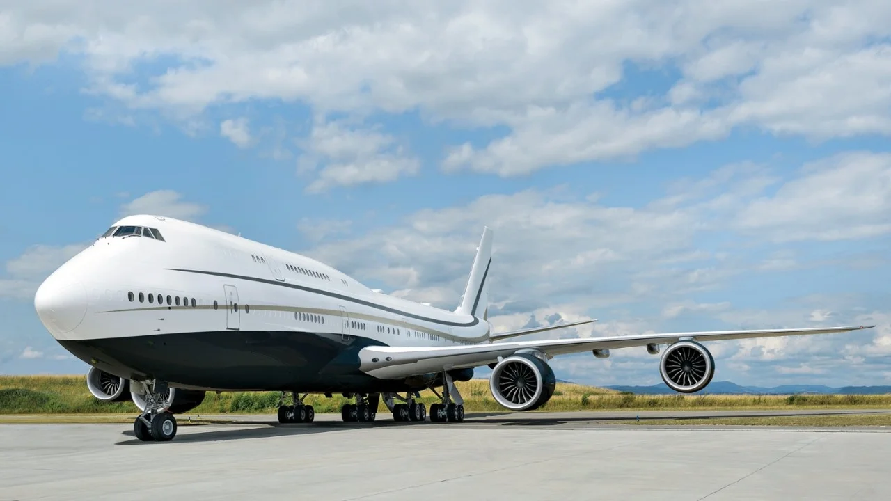 The world’s largest private jet is a flying mansion with an interior that took four years to perfect
