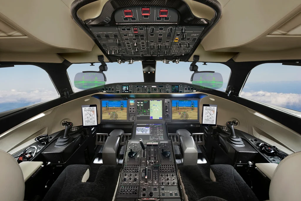 This is the Bombardier Global 8000, the fastest business jet in the world