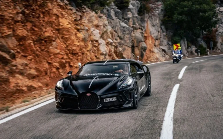 This is the Bugatti La Voiture Noire, arguably the most important modern Bugatti hypercar ever made, and definitely the rarest
