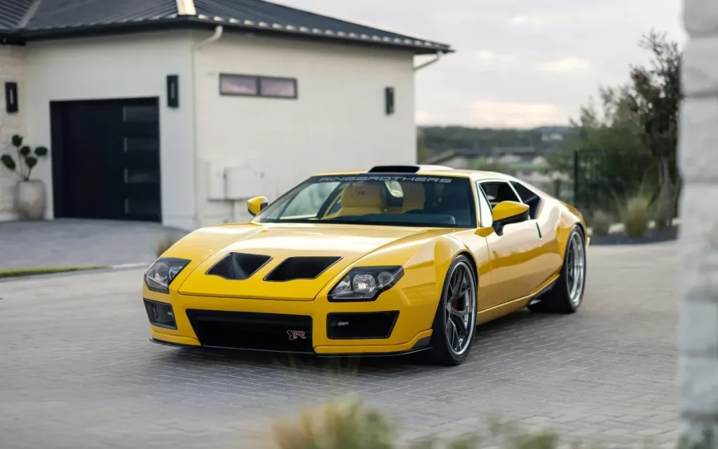 This is the DeTomaso Pantera ADRNLN by Ringbrothers, a 600-horsepower custom beast that’s about to make auction history