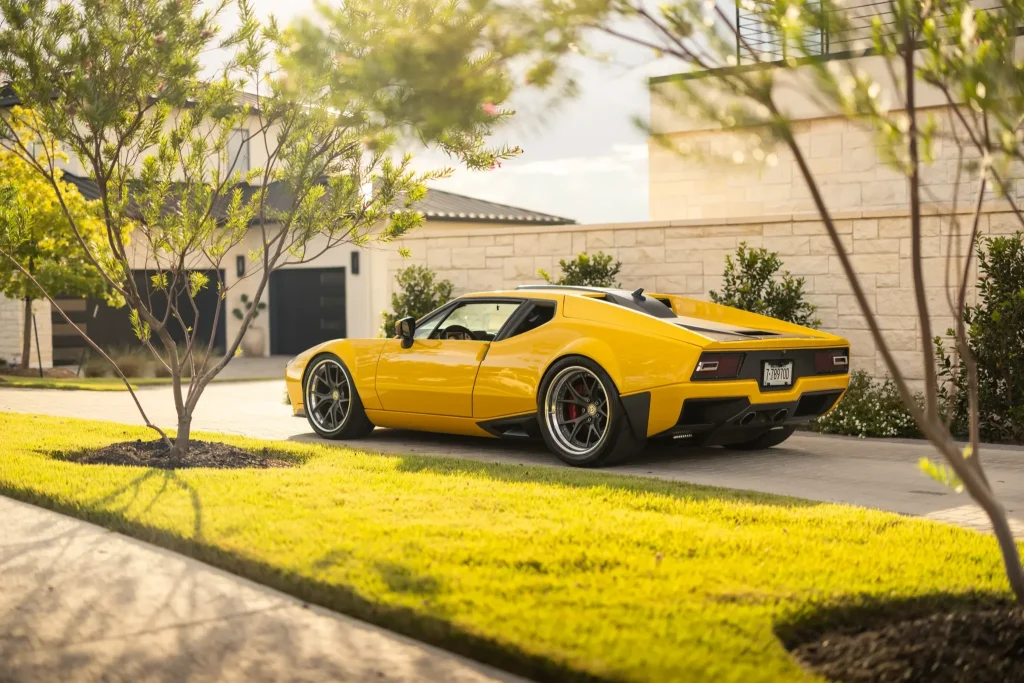 This is the DeTomaso Pantera ADRNLN by Ringbrothers, a 600-horsepower custom beast that’s about to make auction history