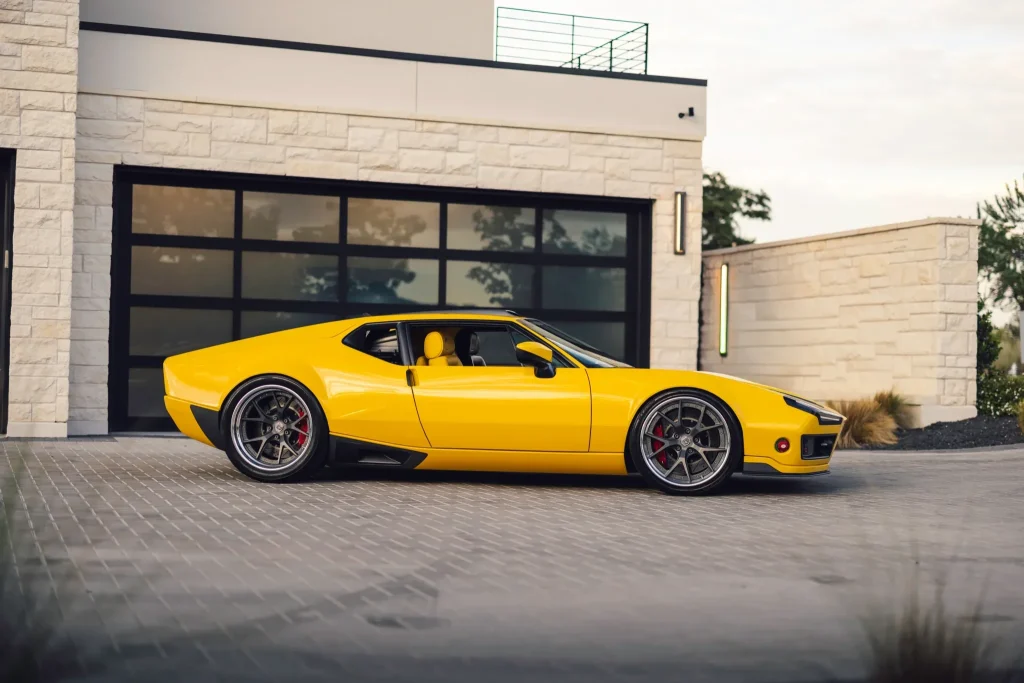This is the DeTomaso Pantera ADRNLN by Ringbrothers, a 600-horsepower custom beast that’s about to make auction history