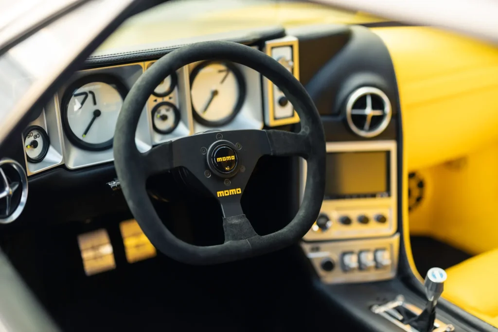 This is the DeTomaso Pantera ADRNLN by Ringbrothers, a 600-horsepower custom beast that’s about to make auction history