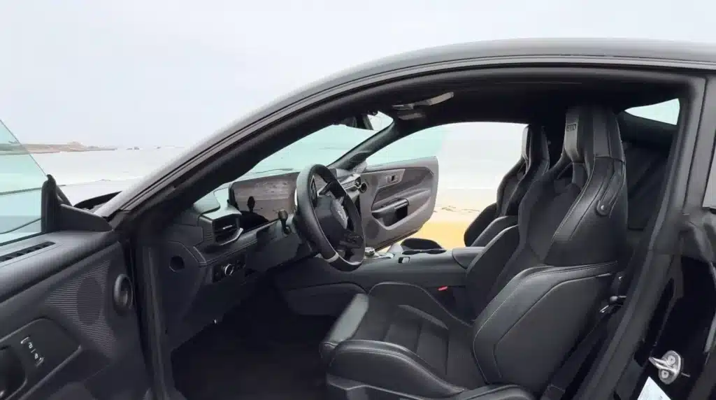 This is the Ford Mustang GTD, the most powerful and sophisticated Mustang ever made