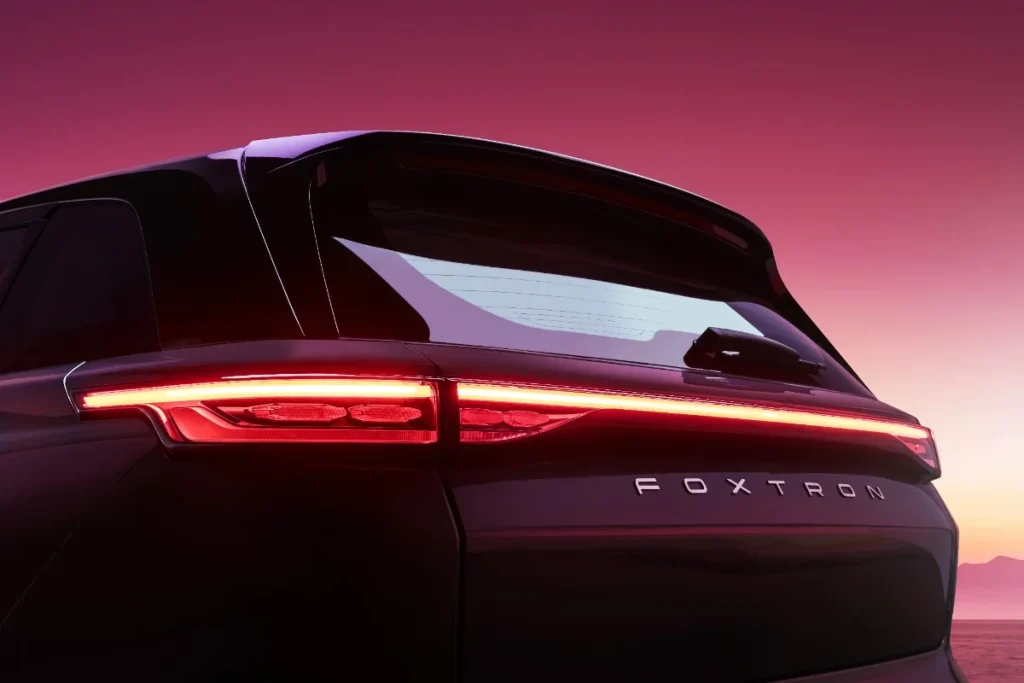 This is the Foxtron Cavira, a direct competitor to the Tesla Model YThis is the Foxtron Cavira, a direct competitor to the Tesla Model Y