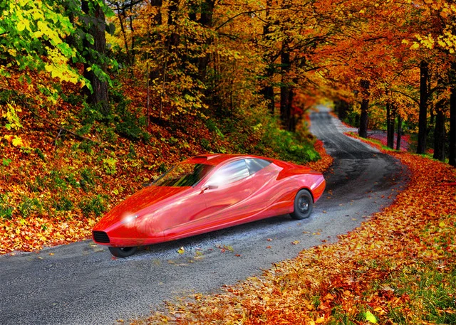 This is the Samson Sky Switchblade, a flying car with switchblade-like wings that's faster than most supercars on the road today