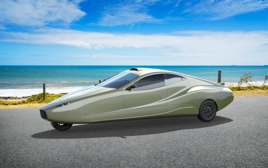 This is the Samson Sky Switchblade, a flying car with switchblade-like wings that's faster than most supercars on the road today