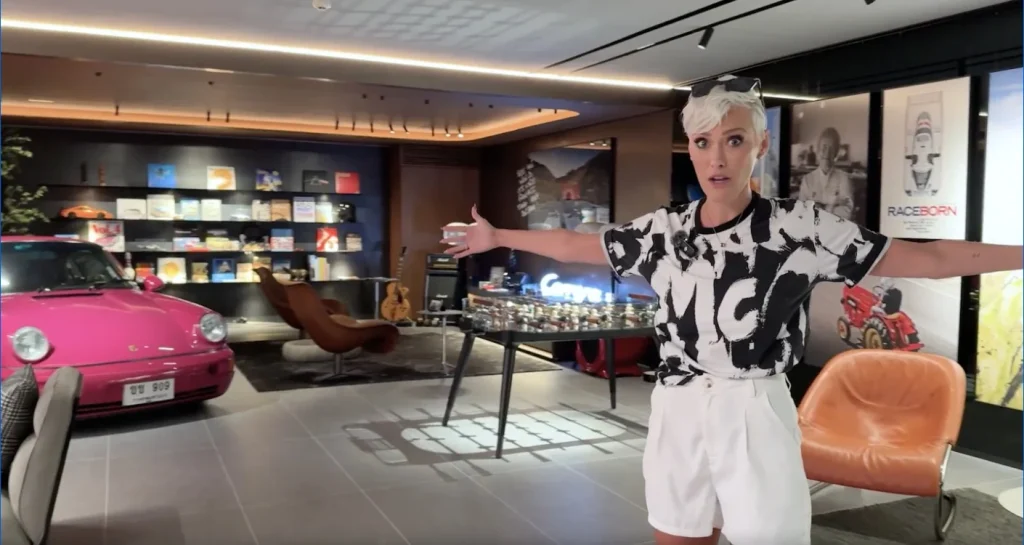 This is the first Porsche Design Tower in Asia, located in the upscale Thonglor District in Bangkok, Thailand