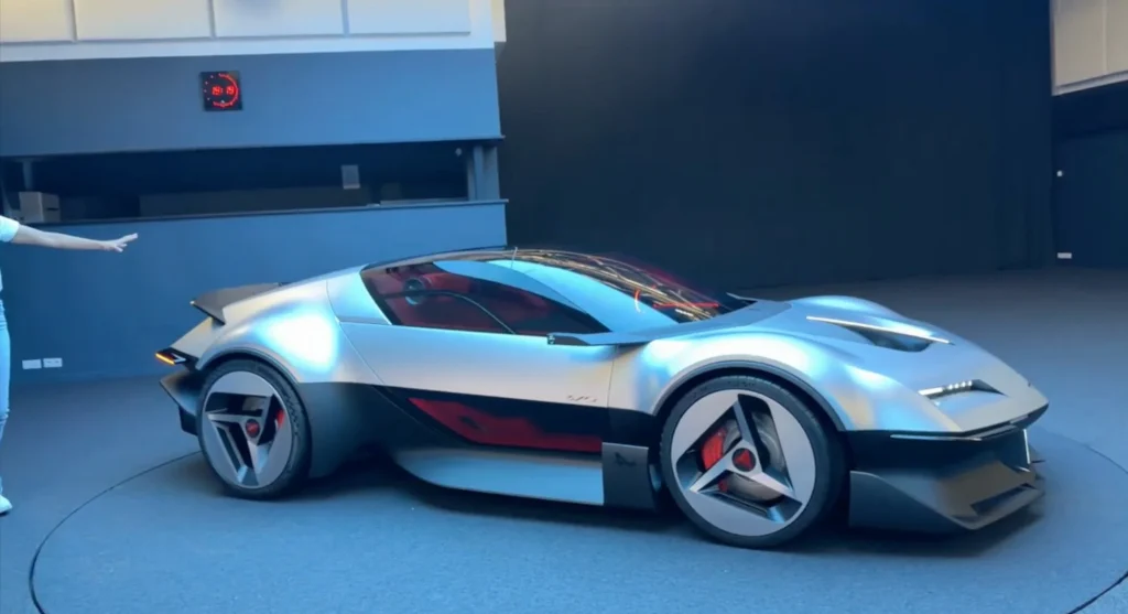This is the new Alpine A310 VISION concept, a tribute to the iconic A310