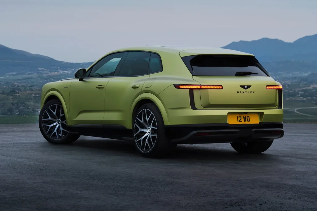 This is the new Bentley Torcal, the brand's first electric SUV