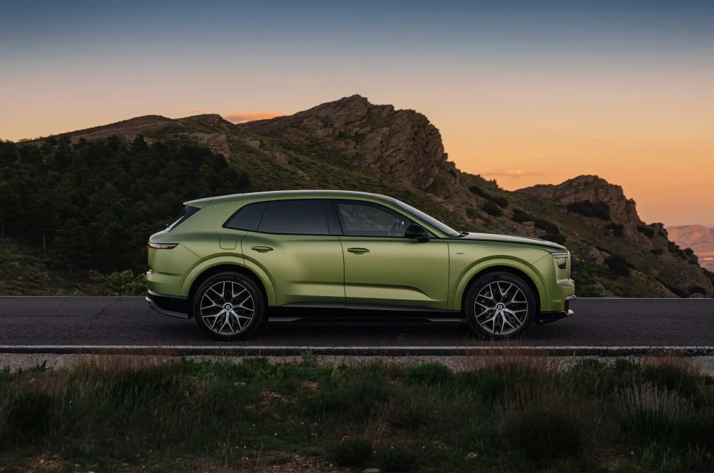 This is the new Bentley Torcal, the brand's first electric SUV