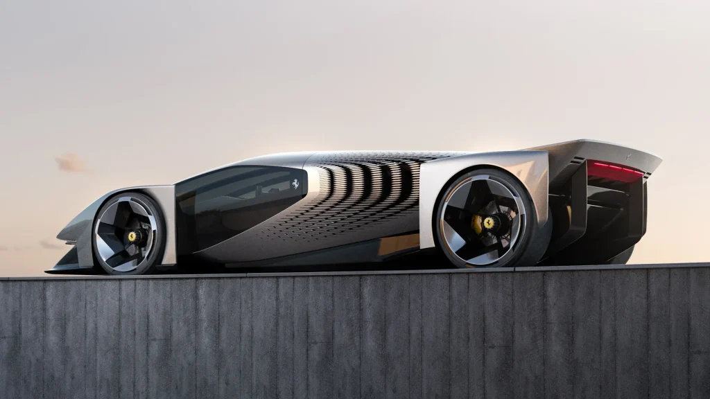 This is the new Ferrari F76, Ferrari's first digital hypercar