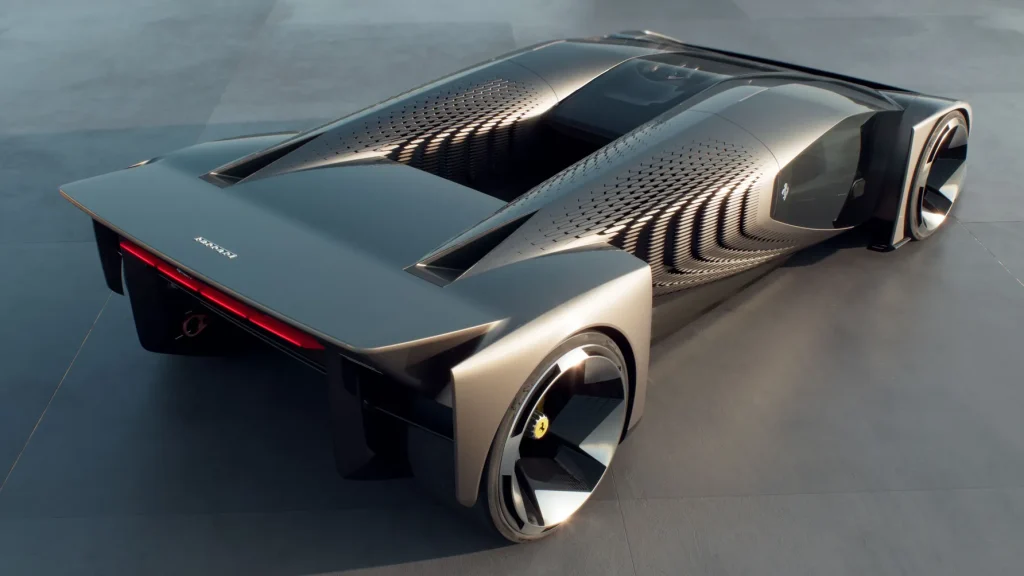 This is the new Ferrari F76, Ferrari's first digital hypercar