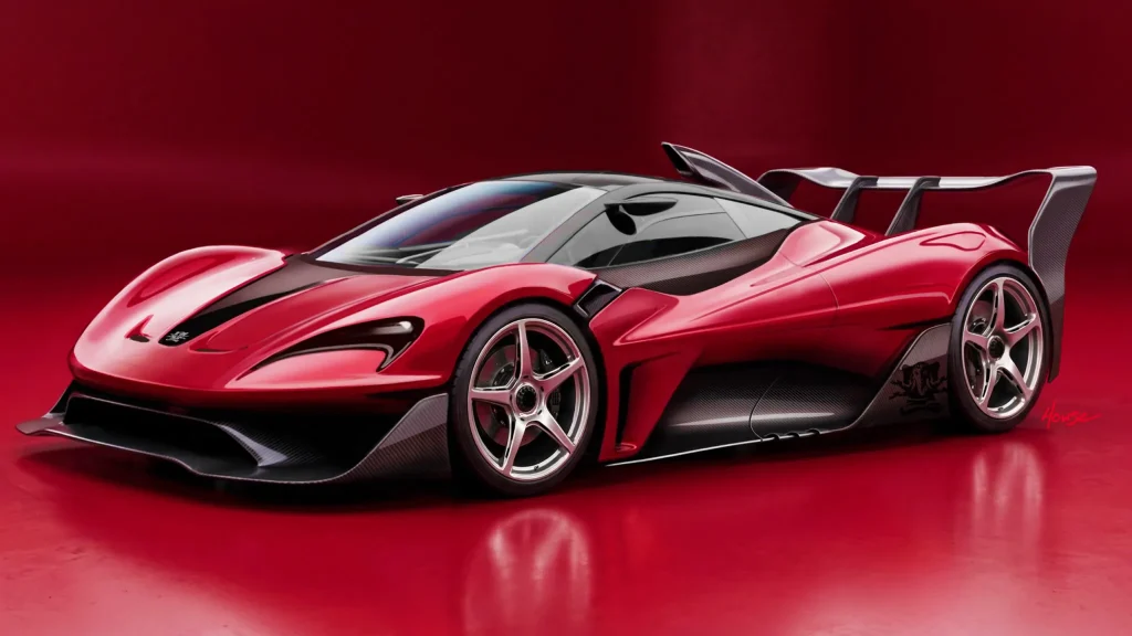 This is the new Lanzante 95-59 HDK, which is the upgraded version of a supercar that was already pretty extreme to begin with