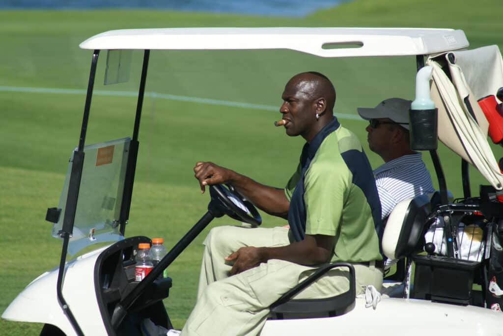This is where Michael Jordan spends most of his money