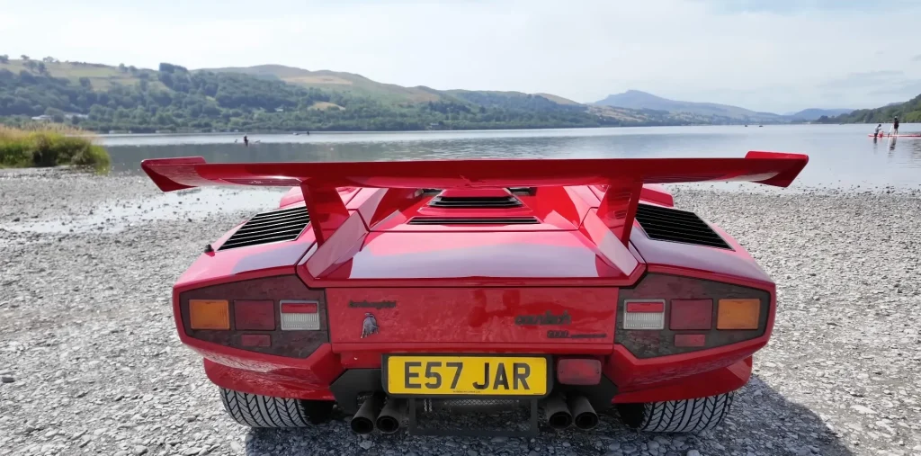 This man decided to take his Lamborghini Countach QV for a 'final drive before big bills' head his way, which sounds a bit ominous