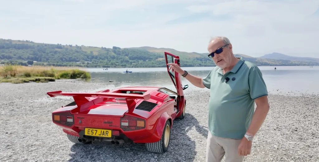 This man decided to take his Lamborghini Countach QV for a 'final drive before big bills' head his way, which sounds a bit ominous