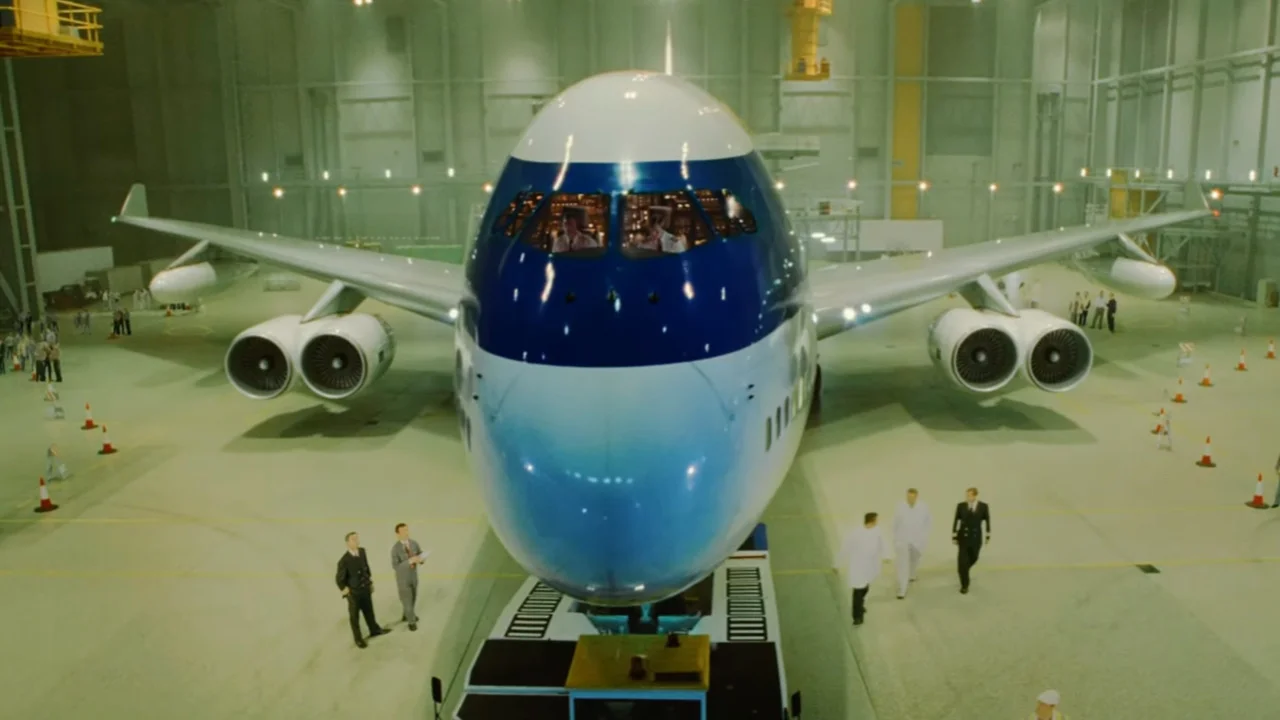 There's a strange-looking Boeing 747-200 in Casino Royale and it has an interesting backstory behind it