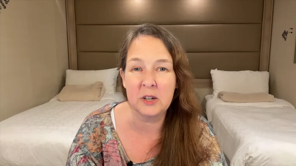 This woman has been living on a cruise ship for decades after retiring early, and she decided to answer a very important question