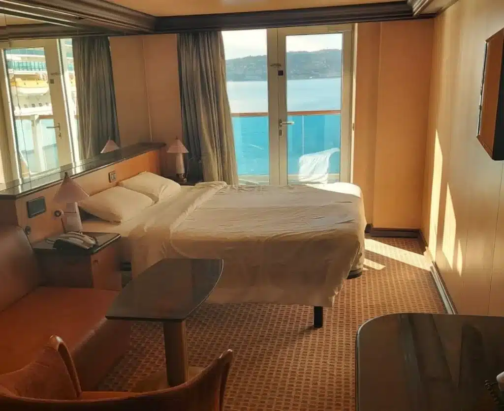 This woman has spent the last three years as a crew worker on a Costa world cruise ship, traveling around the world