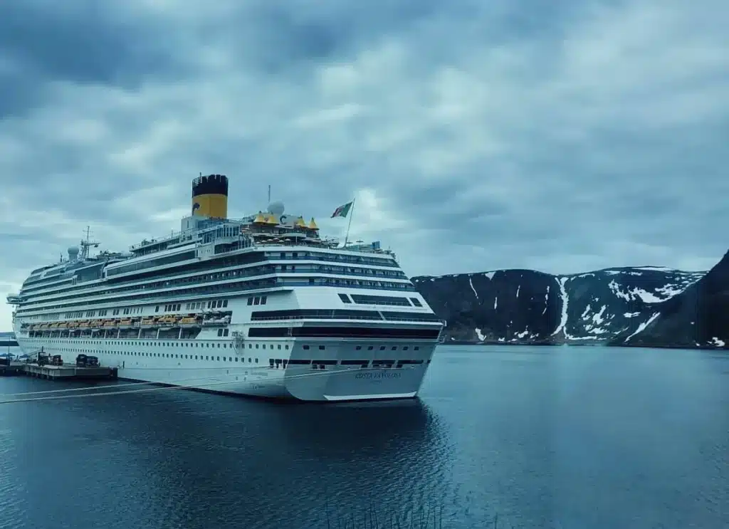 This woman has spent the last three years as a crew worker on a Costa world cruise ship, traveling around the world