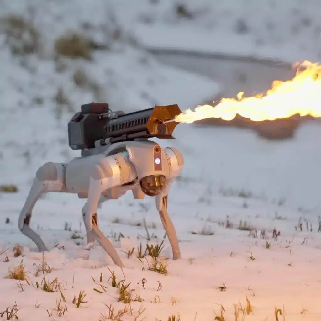 Throwflame Thermonator robot dog