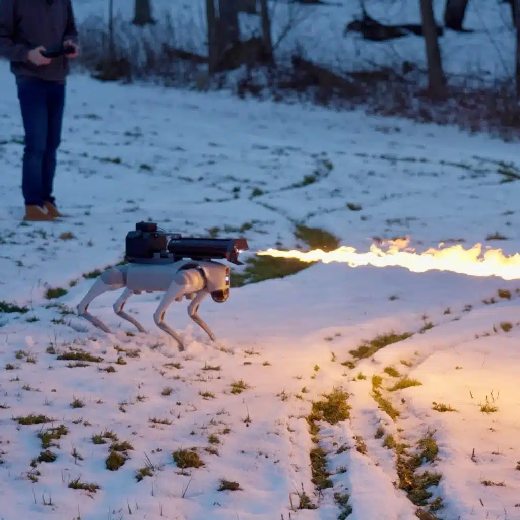 Throwflame Thermonator robot dog