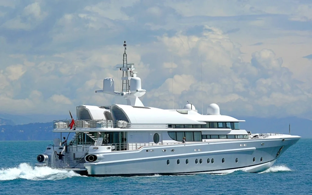 Billionaire built a 10,500HP carbon fiber superyacht so he can have his lunch and dinner in different places using the 'Concorde of the sea'