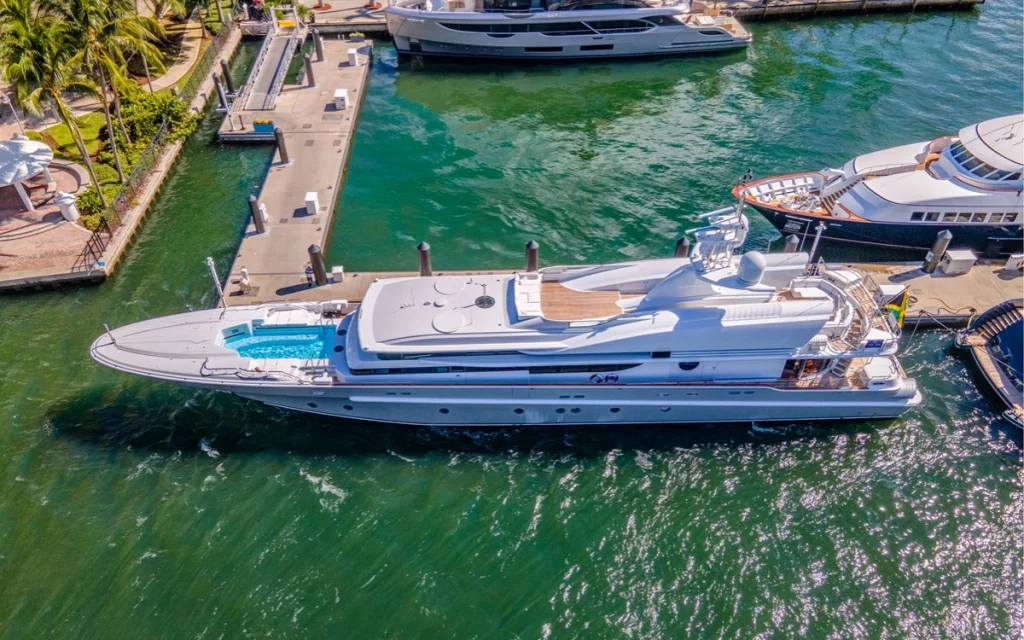 Billionaire built a 10,500HP carbon fiber superyacht so he can have his lunch and dinner in different places using the 'Concorde of the sea'