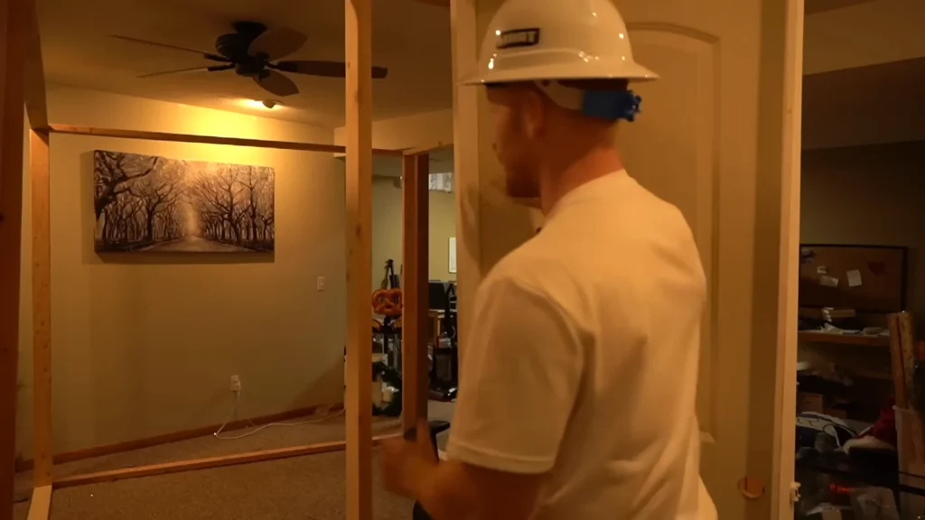 US YouTuber builds a fully functional house inside his parents house then films his dad's hilarious reaction
