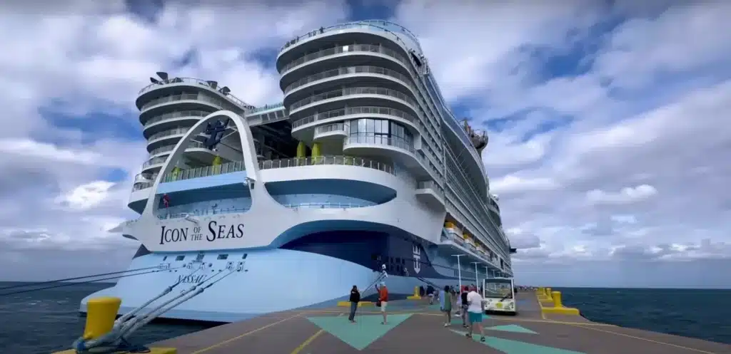 Lining the Titanic up with the current world's biggest cruise ships makes a staggering comparison