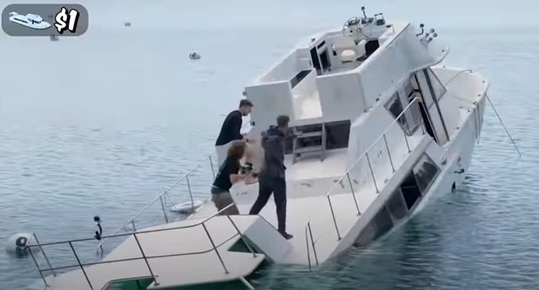 Tom Brady breaks  and Mr. Beast's drone in one go while on $300M  yacht