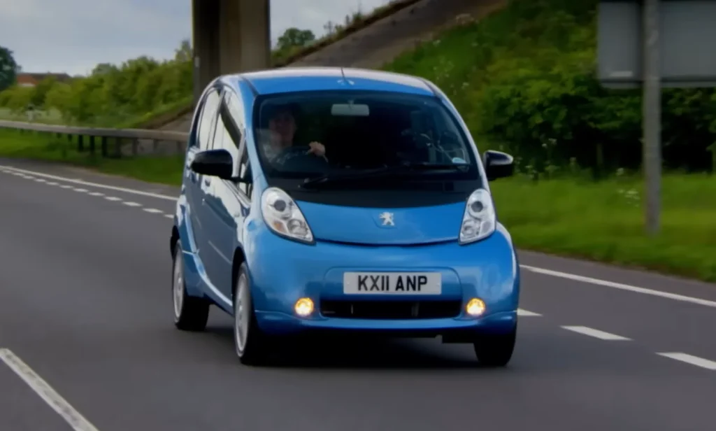 Jeremy Clarkson and James May driving two new electric cars in 2011 shows just how much has changed in 14 years