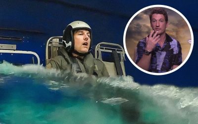 Top Gun: Maverick star ‘strapped to a chair, blindfolded and submerged under water’