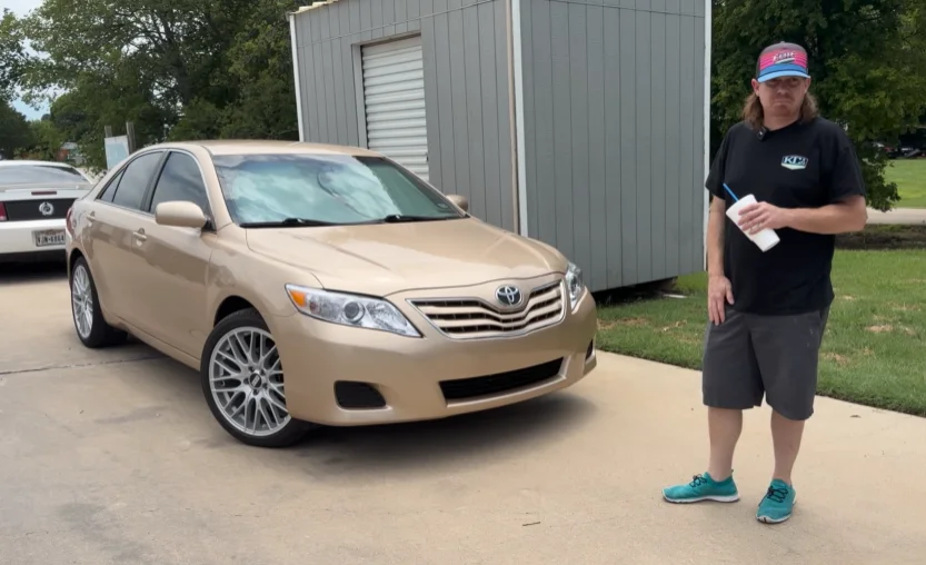 US man turns his mom's car into the world's most expensive 2011 Toyota Camry after she has accident