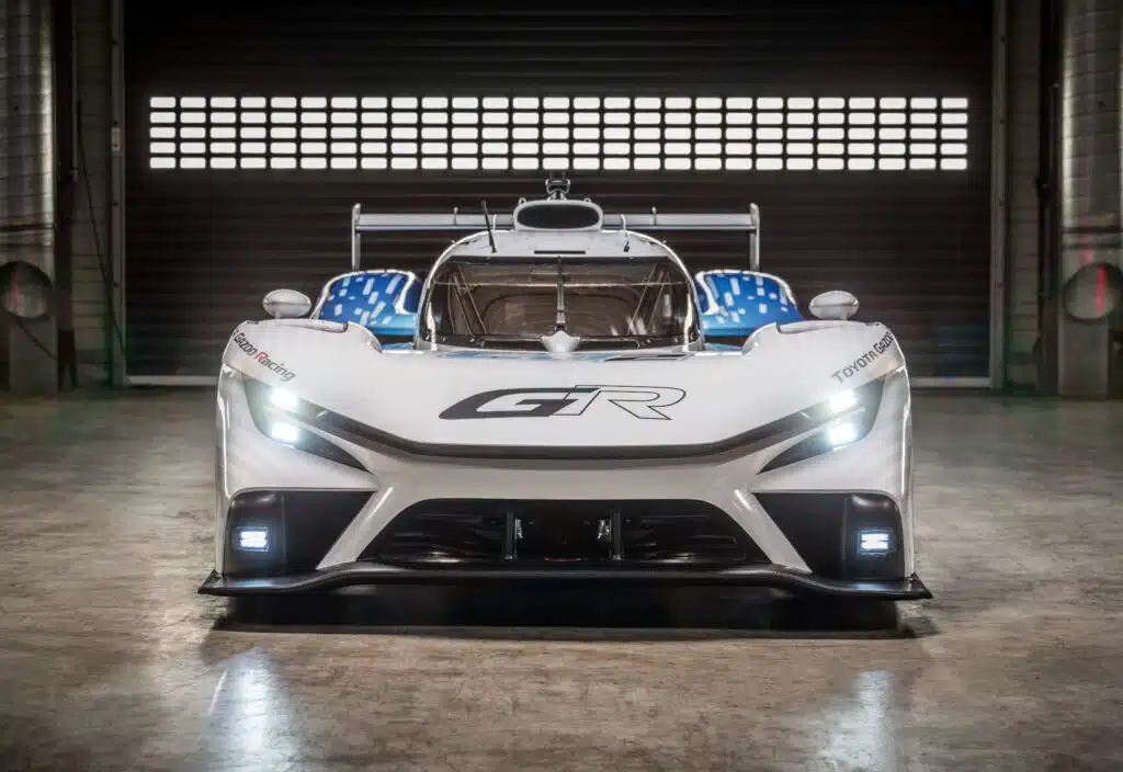 Toyota GR LH2 hydrogen concept hypercar unveiled at Le Mans