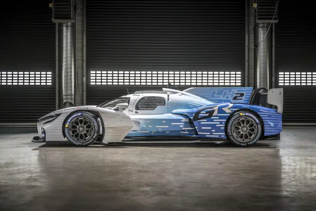 Toyota GR LH2 hydrogen concept hypercar unveiled at Le Mans