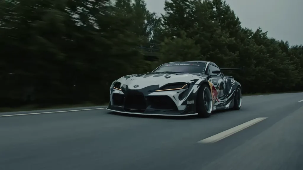 World Rally Champion Kalle Rovanperä fulfills years-long dream of returning to drift his Toyota GR Supra through the streets he grew up on