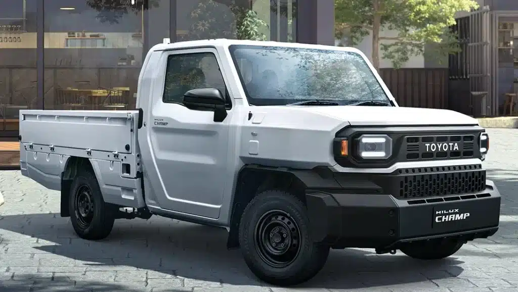 The Toyota Hilux Champ is the cheapest truck in many overseas markets, excluding the US