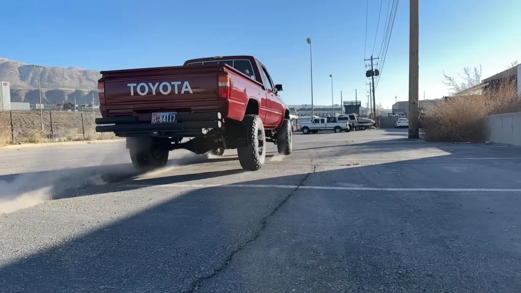 Utah man who put a Tesla Model 3 EV motor in his 1980s Toyota truck shares how fast it can do 0-60
